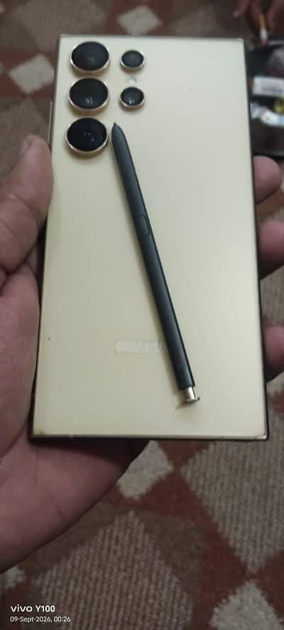 Samsung Mobile S24 Ultra Official PTA With Box Original original cable