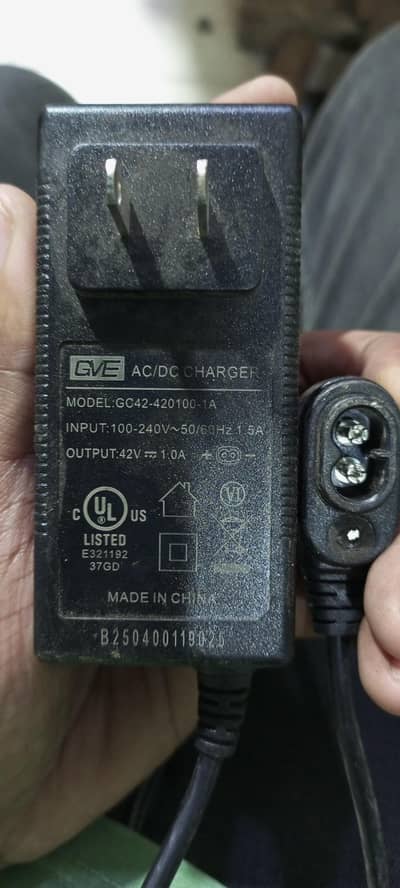 evee bike k charger