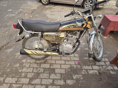 Honda CG 125 Special Edition Gold 5 stove