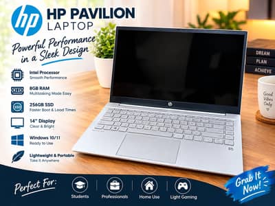 HP Pavillion 14 i5 11th gen 8gb 256gb Iris Xe Graphics
