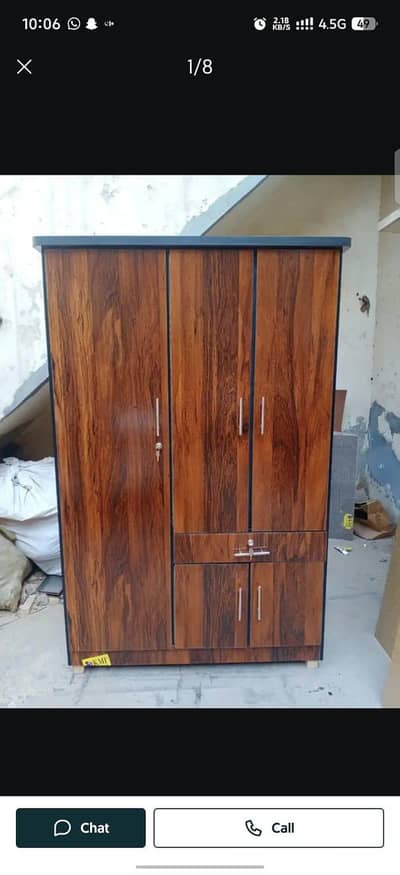Markeet sa kam rate per 18000 wali almari sirf 14000 ki factri rate pe