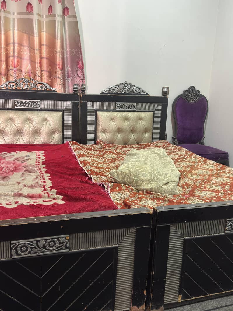 2 Single bed 1