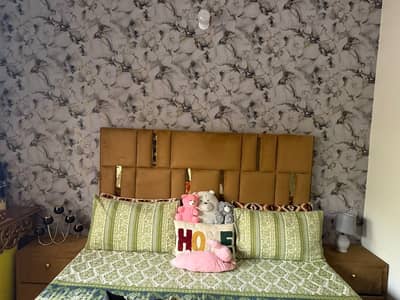 King Size Wooden Bed – Excellent Condition