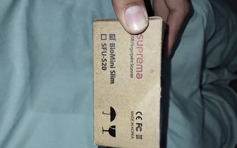 bio mini slim 2 finger print scanner