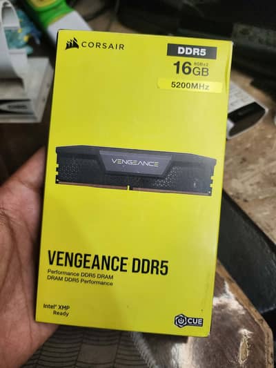 Corsair Vengeance 16GB DDR5 RAM (2x8GB) 5200MHz – Excellent Condition