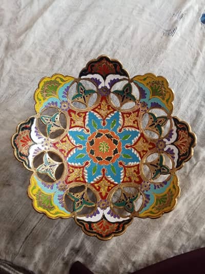 Handmade Decorative Bowl | Metal Craft | Home Decor Gift Item