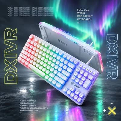 DXVIR RGB keyboard