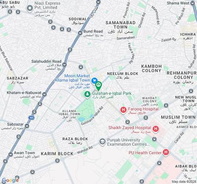 3500 Square Feet Shop For rent In Allama Iqbal Main Boulevard