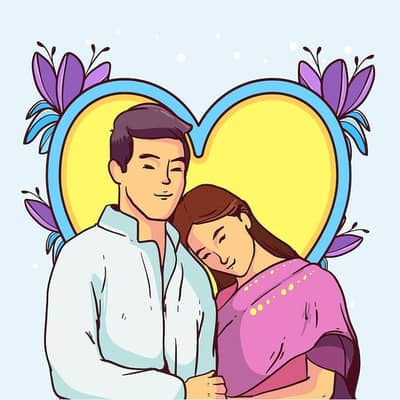We are husband and wife, and we can work together in any job.