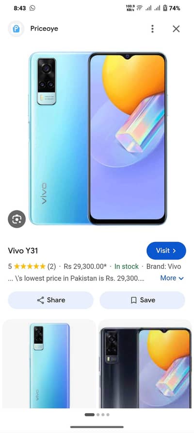 Vivo Y31
