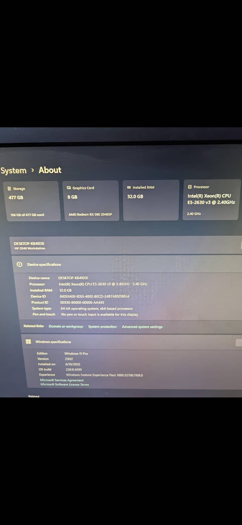hp z640 computer 2