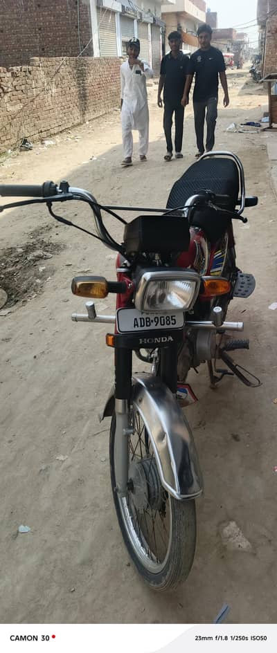 Honda cd 70 urgent for sale (exchange possible)