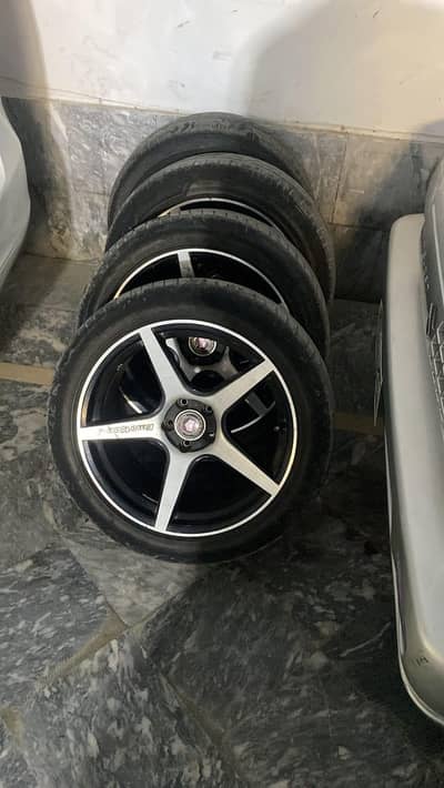 Rims With tyres only serious contact