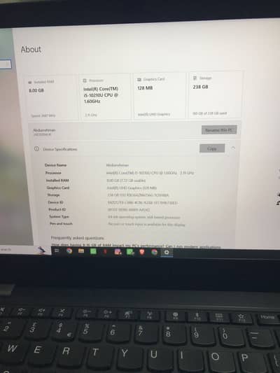 Lenovo ThinkPad L13 | Core i5 10th Gen | 8/256GB SSD