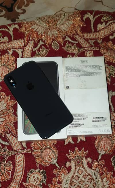 Apple iPhone XS 256GB PTA APPROVED with Box and cabel 10/10 l