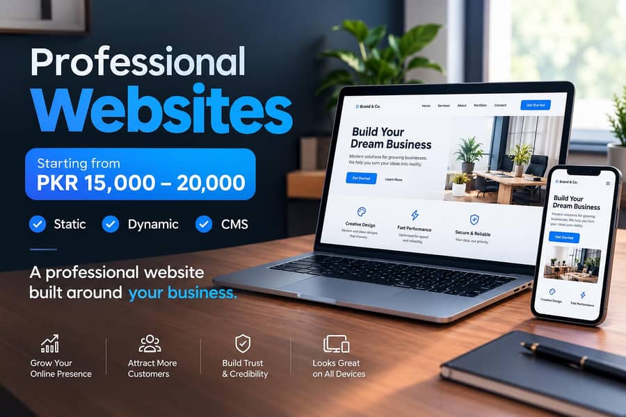 Website & Mobile App Development | Custom CMS | Competitive Pricing 1