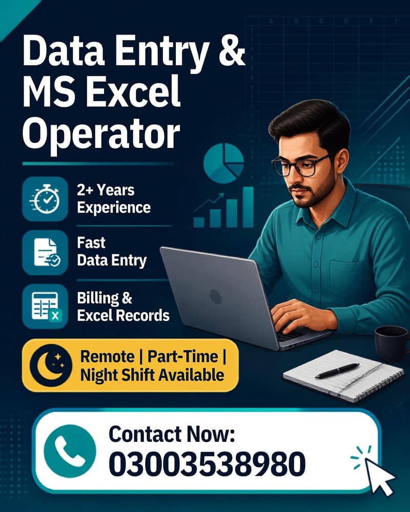 Data Entry and MS Exel expert 0