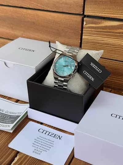 Citizen Tsuyosa watch Tiffany Blue Original