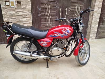 Suzuki gs 150 se karachi rejistar 21