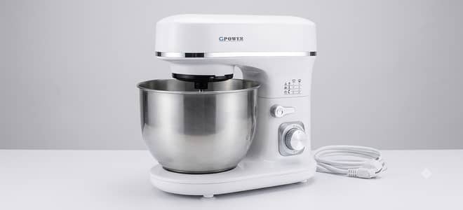 GPOWER 5L Stand Mixer (5 Litre Stainless Steel Bowl) - Excellent Condi