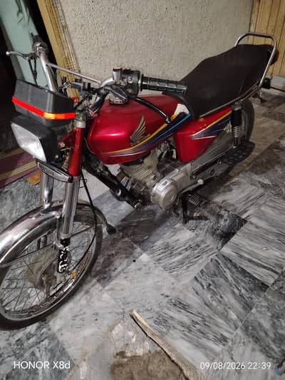 Honda CG 125 2012 Model 03495613014