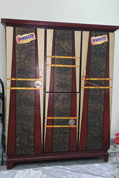 Philco Brand Metal Wardrobe