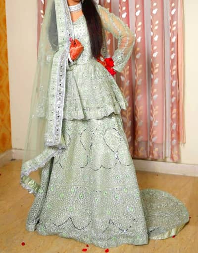 Walima Paplum lengna long tail ( pesta color)