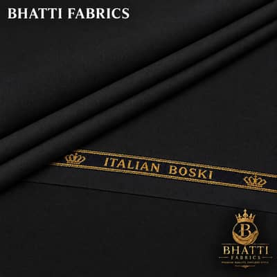 Bhatti Fabrics New collection of Italian boski suit buy 2 get 1 Free