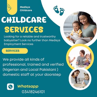 Babysitter Nanny Child care Nurse | Baby sitter Maid caregiver Cook
