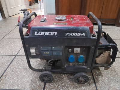 Loncin generator for sale good condition with battery