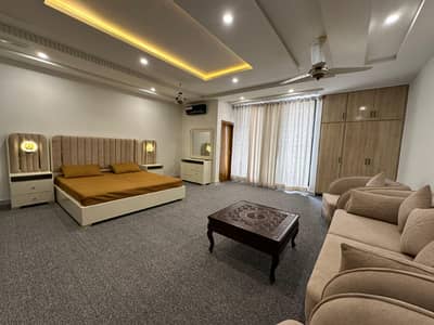 ( 1 Bed Daily Rent: Rs 6,000 ) ( 2 Bed Daily Rent: Rs 9,000 ) in Faisal Town F-18 Islamabad.