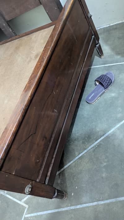 pure wood bed