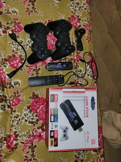 ​"Game Stick X3 Plus & Android Tv Box