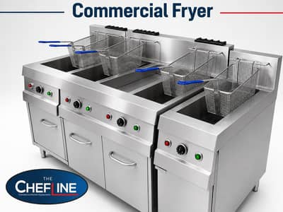 New Fryer, Hot Plate, ss Hood ducting, pizza oven setup