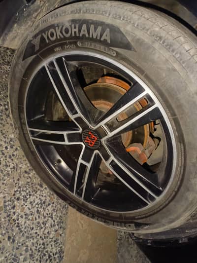 rims only for sell 17 inch 100x5 pcd for corolla