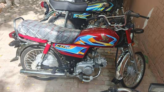 Honda CD 70 2026 Model Totally Brand New