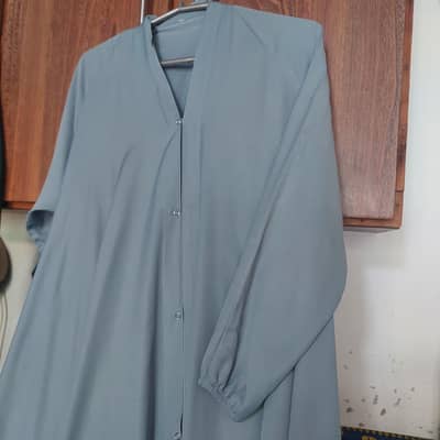 Stylish Grey Abaya
