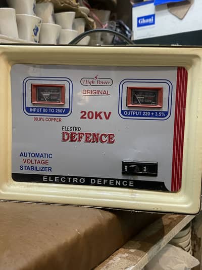 Automatic voltage stabilizer