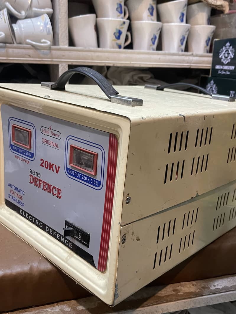 Automatic voltage stabilizer 1