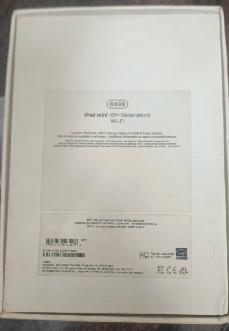 Ipad Mini 6-64 GB 9