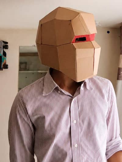 craftable ninja mask printed template