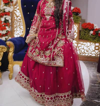 lehnga chowki Maria B design copy