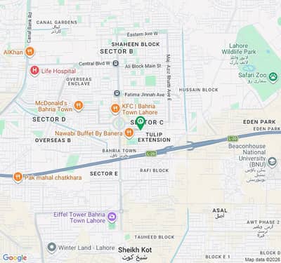 NEW DEAL READY FOR POSSESSION 10 MARLA PLOT OPEN FORM SECTOR C TULIP BLOCK AT VERY REASONABLE PRICE