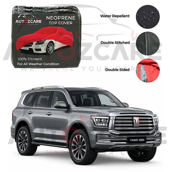GWM Tank 500  (5 seater)  Neoprene Top Cover - Model 2024-2025