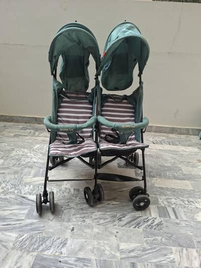 Mimic Lu Double stroller - Used