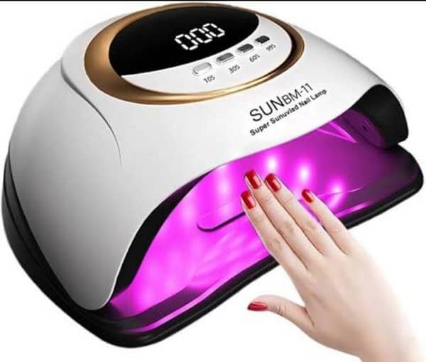 Professional Nail Dryer Lamp | UV LED Nail Lamp for Gel Polish | Fast Nail Curing Dryer with Auto Sensor | Manicure & Nail Art
