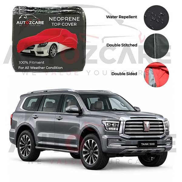 GWM Tank 500 (7 seater) Neoprene Top Cover - Model 2024-2025