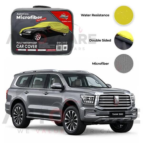 GWM Tank 500 (7 seater) Microfiber Car Top Cover - Model 2024-2025