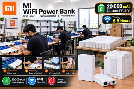 WiFi Power Bank 20000mAh Fast WiFi Router Power Bank