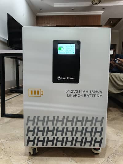 HUA POWER Lithium Battery | 51.2V 314Ah | 16kWh